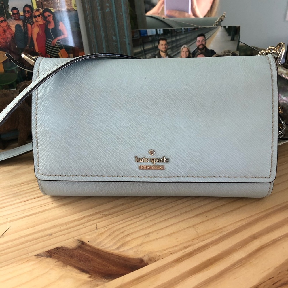 Baby Blue Kate Spade side bag